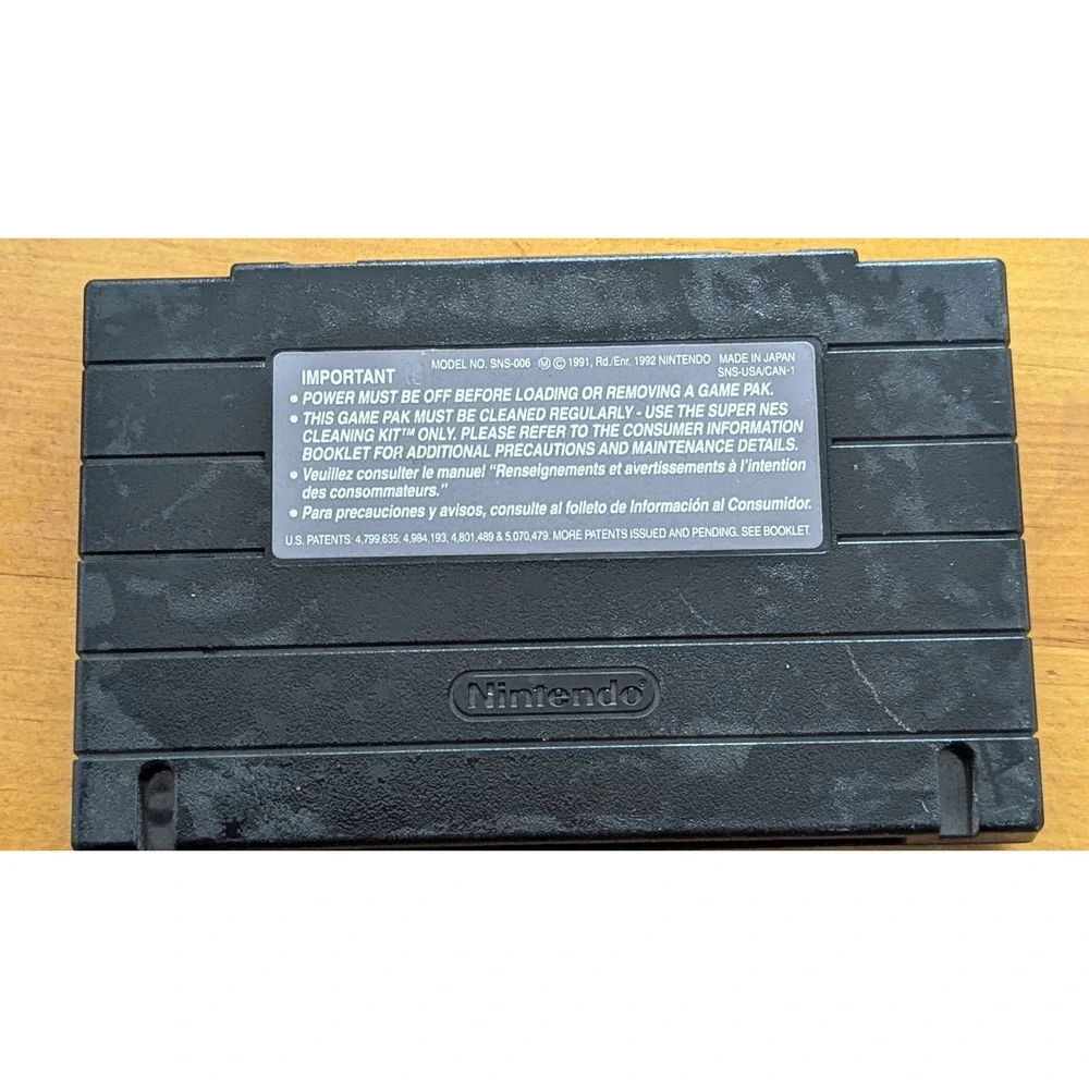 Killer Instinct Nintendo Super  SNES‎ Black Cartridge SNS-AKLE-USA Rare Fighting